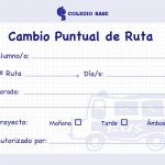 Cambio Ruta